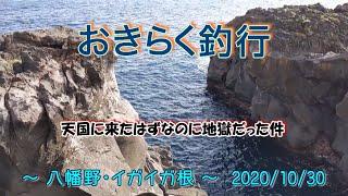 【#八幡野・#イガイガ根】#おきらく釣行【2020/10/30】