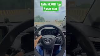 TATA NEXON TOP Speed Test        #youtubeshorts #shorts #viralshorts