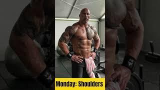 Dwayne Johnson workout routine