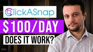 How To Make Money Uploading Photos On ClickASnap (2024)