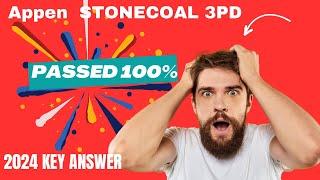 Stonecoal 3PD Project Answer Passed