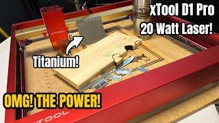 XTOOL D1 PRO 20 WATT DIODE LASER