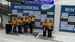 Winterberg| FIL Continental Cup Rodel 24/25