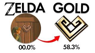 Turning a ZELDA HEART into SOLID GOLD!