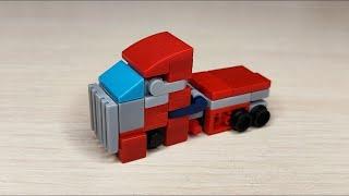 Building a lego robot transformer