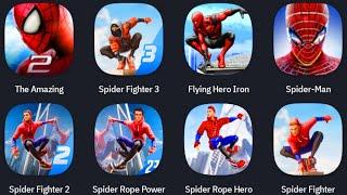 The Amazing Spider-Man 2, Spider Fighter 3, Flying Hero Iron, The Amazing