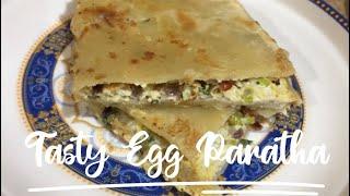 Make this easy recipe tasty egg paratha| Must try this delicious egg paratha by @tastycreations