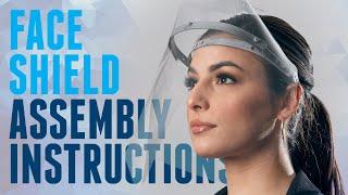 Proto3000 Face Shield Assembly Instructions | 3D Printed PPE