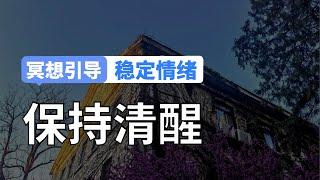 经典冥想 | 如何在关键时刻，保持清醒和情绪稳定？｜52冥想