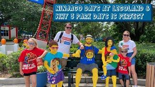 Pt. 3 | Two Packed Half-Days at LEGOLAND Florida | Ninjago Days, Mindstorm Class, Ride POVs & More