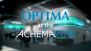 OPTIMA Pharma at the Achema 2018, Messe Frankfurt