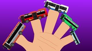City Bus | Finger Family | Nursery Rhyme
