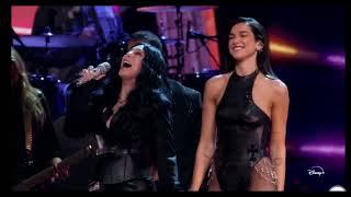 Cher Dua Lipa Believe Rock Hall 2024 Performance