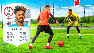 How Good is a 67 Rated PRO GOALKEEPER in REAL LIFE? (Football Challenge)