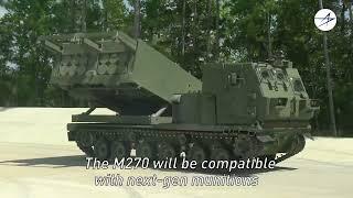 Discover modernization of US Army M270 MLRS rocket launcher to standard M270A2 Lockheed Martin