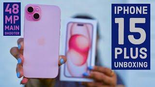 iPhone 15 Plus Unboxing in Telugu 7 New Upgrades | 48 MP Main Camera | Dynamic Island By PJ