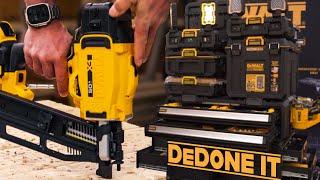 DeWALT ToughSystem Most Modular Tool Storage + 2 New Cordless Framing Nailers!