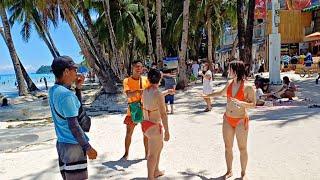 This is BORACAY White Beach on June 22 2024 High Tide Exploring From Station 3 to Sinagpa point