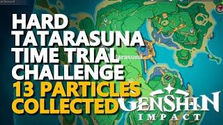 Hard Tatarasuna Time Trial Challenge Genshin Impact (13 Particles Collected)