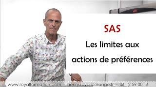 SAS : les limites aux actions de préférence