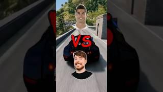 Cristiano Ronaldo VS MrBeast  | BeamNG.drive #shorts