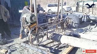 Wood Cutting Sawmill Machine || Modern Technology || Engineer Hassan Khan || Karakoram Eagles ||