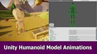 Unity Animations for Humanoid Models