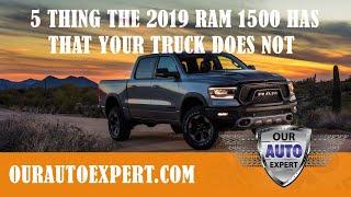 5 things The 2019 Ram has that your truck does not