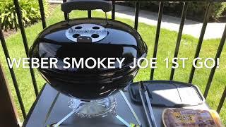 Weber Smokey Joe 1st go!