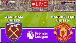 Live  WEST HAM UNITED vs MANCHESTER UNITED | English Premier League | Full Match All Goals | Pes 21