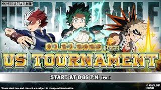 MY HERO ULTRA RUMBLE - US Tournament Finals【starts 3/23 20:00 (PDT)】