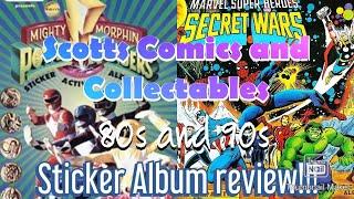 Sticker albums - Monsters in my Pocket and others!!! Scott's Comics and Collectables