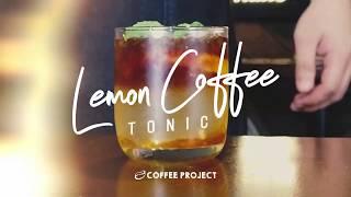 Lemon Coffee Tonic at Home with Coffee Project