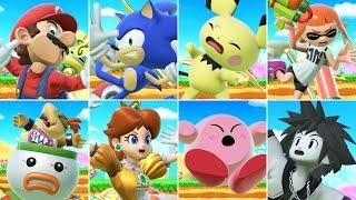 Super Smash Bros. Ultimate - All Characters Screen KO (DLC Included)