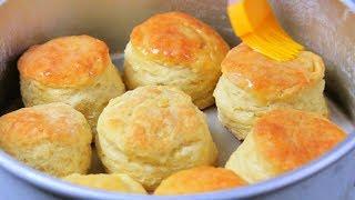 HOW TO MAKE FLUFFY BISCUITS | biscuit mixing method