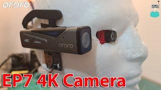 Ordro EP7 - Head Mounted 4K 2 Axis Gimbal Camera Review
