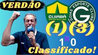 NOS PÊNALTIS! Reações Rádio Bandeirantes | Cuiabá 1 (1) x (3) 0 Goiás - Copa do Brasil 2024