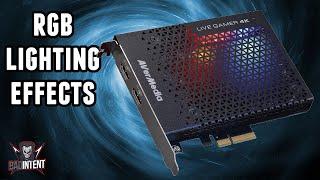 AVerMedia Live Gamer 4K RGB Lighting Effects [AVerMedia GC 573] #Shorts