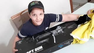 Ganhei minha primeira Airsoft.Se inscreva no Canal.. Unboxing da M4A1 RIS VIGOR ROSSI AIRSOFT SPRING