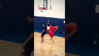 Double clutch in the mid air  #basketball #sports #ballislife #hoops #viral #foryou #shorts