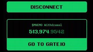 How to Withdraw Mnemonics ($WMEMO)  to Gate io Exchange // Mnemonics Withdrawal Procedure