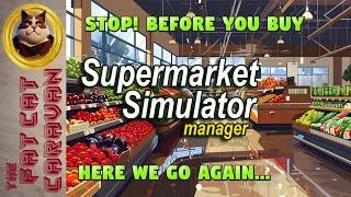 Supermarket Simulator Manager | PS5 | STOP BEFORE YOU BUY!