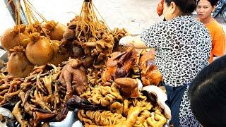 Mother & Daughter Sell Delicious Chopped Meat - Cambodia's Greatest Street Food