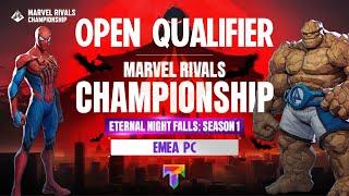 (EMEA PC) - schmungus vs. Sensationalz - Marvel Rivals Championship - Open Qualifiers S1