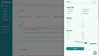 Advanced Filter @ Airbtics Dashboard