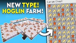 Minecraft New Hoglin Farm in 1.21 - BEST! - 220,000+ P/HR!