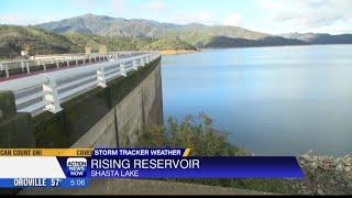 Holiday rain helps fill Lake Shasta