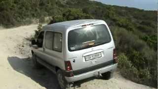 Désert des Agriates, Corsica, mit PEUGEOT Dangel 4X4