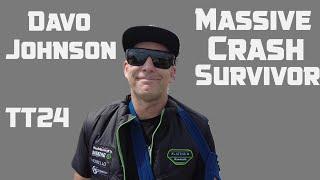 Davo Johnson. Isle of Man TT 2024 Massive Crash Survivor. How the TT tough guy got away with it!