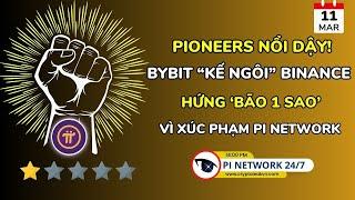 [Pi Network 247] Pioneers Nổi Dậy! Bybit “Kế Ngôi” Binance Hứng ‘Bão 1 Sao’ Vì Xúc Phạm Pi Network